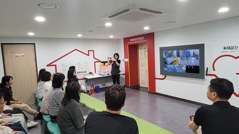 인천시광역시교육청계양도서관, 직원 대상 안전체험교육 실시