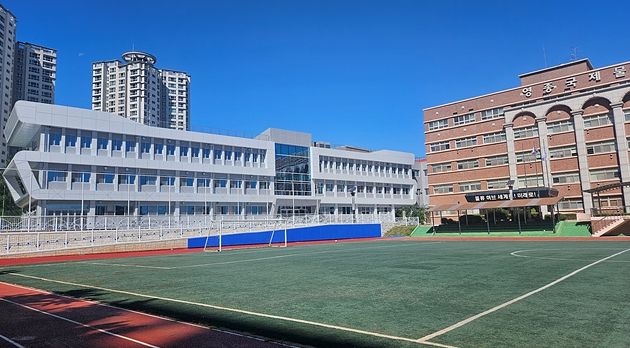 인천남부교육지원청, 영종국제물류고, 친환경 공간 재구축 완료