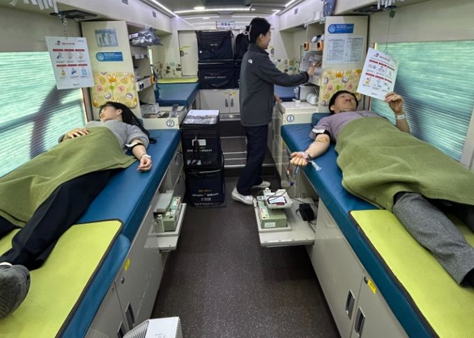 수원교육지원청, 생명나눔 사랑의 헌혈운동 동참