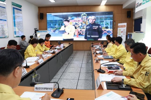 화순군, 안전한국훈련