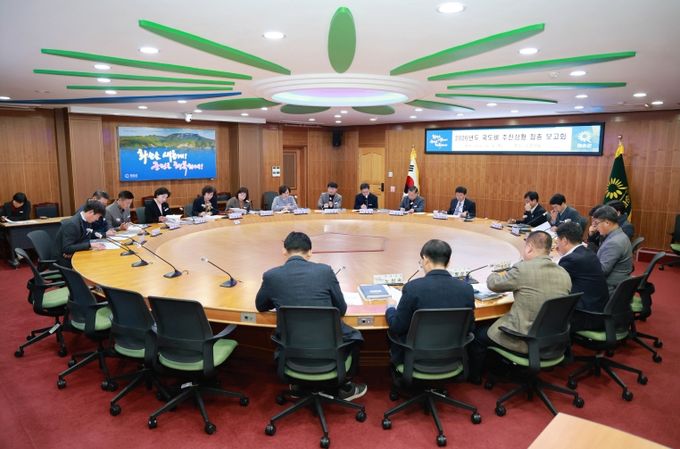 「2026년도 화순군 국․도비 확보 추진 상황 최종 보고회」 모습