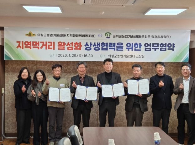 군위군-의성군, 제휴푸드로 건강한 지역먹거리 상생협력