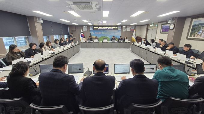 고성군, 2026년 상반기 신속집행 성과향상 대책보고회 개최