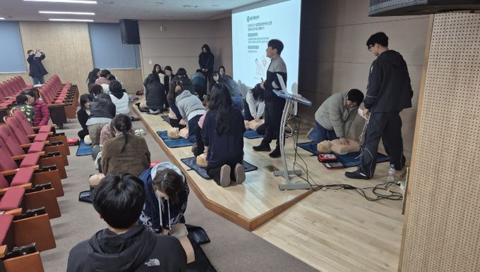 세종시교육청, 교직원 심폐소생술 등 응급처치교육 지원 확대